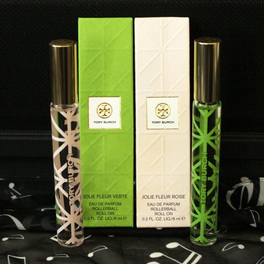 Tory Burch Roll On Duo Rose/Verte NEW in box